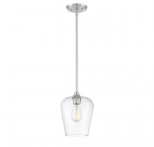 Savoy House 7-4036-1-SN - Octave 1-Light Pendant in Satin Nickel