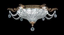 Schonbek 1870 5633-23H - Milano 2 Light 120V Flush Mount in Etruscan Gold with Heritage Handcut Crystal