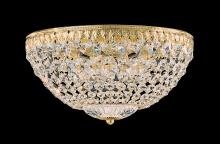 Schonbek 1870 1562-76O - Petit Crystal 5 Light 120V Flush Mount in Heirloom Bronze with Clear Optic Crystal