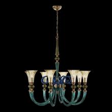 Allegri by Kalco Lighting 043671-044-GLMULTI - TINTA 8 LIGHT CHANDELIER