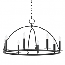 Hudson Valley 9532-AI - 8 LIGHT CHANDELIER