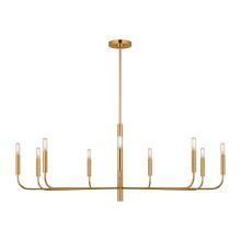 Visual Comfort & Co. Studio Collection EC1319BBS - Brianna Wide Chandelier
