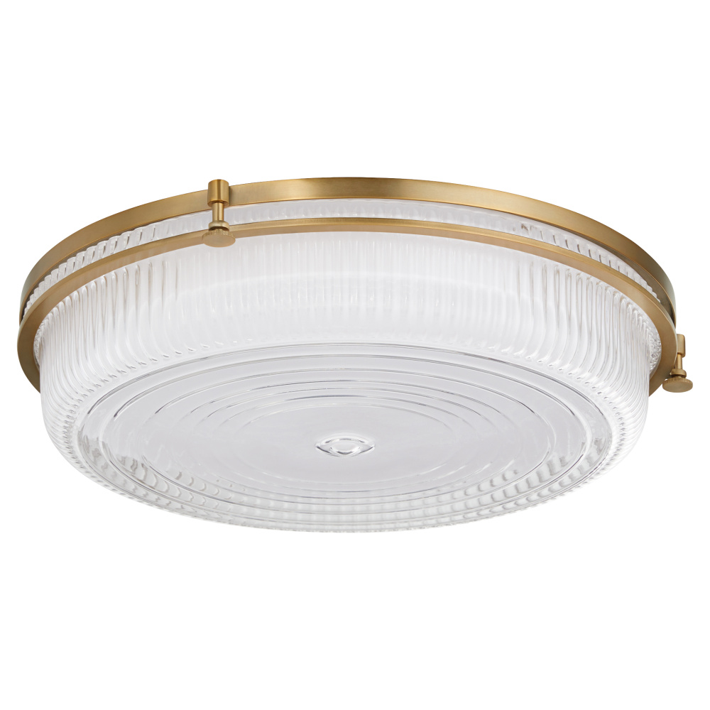 EMORY 18" 5CCT CEILING MOUNT - BRUSHED BRASS