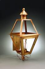 Northeast Lantern 1061-AC-LT3-FST - Wall Antique Copper 3 Candelabra Sockets Frosted Glass