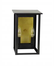 Northeast Lantern 8991R-VG-LT2-CSG-BR85 - Large Ashford With Rectangle Reflector Wall Mount Light