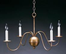 Northeast Lantern 949-VG-LT4 - Hanging S-Arms Verdi Gris 4 Candelabra Sockets