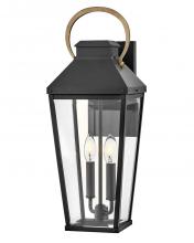 Hinkley 17504BK - Large Wall Mount Lantern