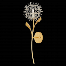 Currey 5000-0250 - Dandelion Silver & Gold Wall Sconce