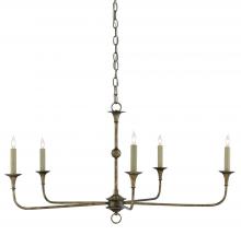 Currey 9000-0143 - Nottaway Small Bronze Chandelier