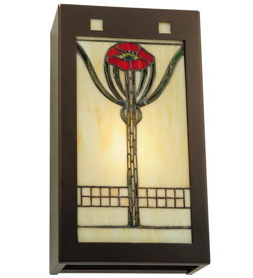 7.5"W Parker Poppy Wall Sconce