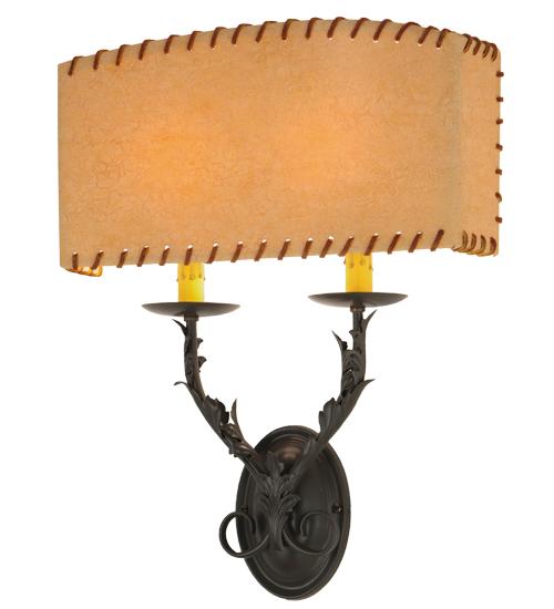 15"W Ranchero Wall Sconce