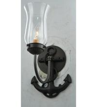 Meyda White 109538 - 6"W Anchor Wall Sconce