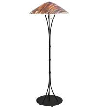 Meyda White 117751 - 65"H Marina Fused Glass Floor Lamp