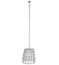 Meyda White 118630 - 21.75"W Basket Pendant