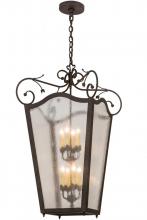 Meyda White 120306 - 20"Sq Tessa 8 Light Pendant