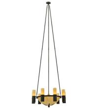 Meyda White 125753 - 61.5"W Bella Sala 9 Arm Chandelier