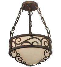 Meyda White 127257 - 12" Wide Lilliana Inverted Pendant