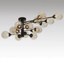 Meyda White 127937 - 64"L Galaxy 15 LT Oblong Chandelier