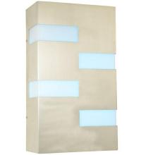 Meyda White 128837 - 8"W AzTech LED Wall Sconce