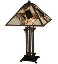 Meyda White 131508 - 23"H Magnetism Table Lamp