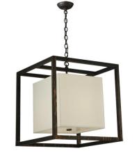 Meyda White 132194 - 22"Sq Kitzi Box Pendant