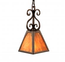 Meyda White 137400 - 7" Square Ava Mini Pendant