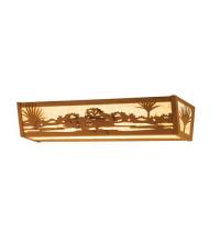 Meyda White 14270 - 24" Wide Alligator Vanity Light