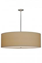 Meyda White 144655 - 48"W Cilindro Natural Textrene Pendant