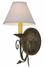 Meyda White 154829 - 7" Wide Bordeaux Wall Sconce