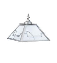 Meyda White 15522 - 16" Square Revival Deco Pendant