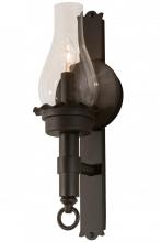 Meyda White 161544 - 5" Wide Durango Wall Sconce