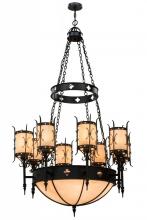 Meyda White 164773 - 48" Wide Sabrina 8 Light Chandelier