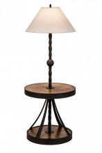 Meyda White 165145 - 58"H Achse Floor Lamp