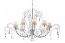 Meyda White 166844 - 55"W Lienz 10 LT Chandelier