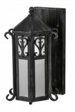 Meyda White 169242 - 9"W Caprice Wall Sconce