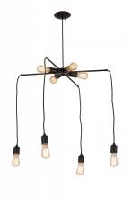 Meyda White 170890 - 30"W Alva 8 LT Chandelier