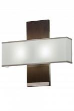 Meyda White 171922 - 20"W Lineal Intersect Wall Sconce