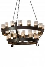 Meyda White 179362 - 72" Wide Barnstable 30 Light Two Tier Chandelier