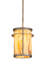 Meyda White 187506 - 8" Wide Theron Pendant