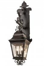 Meyda White 187648 - 9" Wide Monaco Lantern Wall Sconce