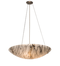 Meyda White 197337 - 30" Wide Ramoscelli Inverted Pendant