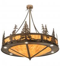 Meyda White 204728 - 40" Wide Tall Pines Inverted Pendant