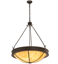 Meyda White 205079 - 32" Wide Phoebus Inverted Pendant