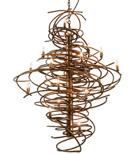 Meyda White 205191 - 40" Wide Cyclone 20 Light Chandelier