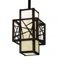 Meyda White 217646 - 7" Square Quadrato Rich Umador Pendant