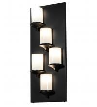 Meyda White 222730 - 14" Wide Octavia Wall Sconce