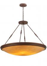 Meyda White 243588 - 48" Wide Commerce Inverted Pendant