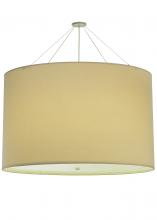 Meyda White 244713 - 48" Wide Cilindro Natural Textrene Pendant