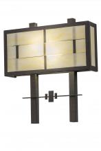 Meyda White 246221 - 18" Wide Weaved Idalight Wall Sconce