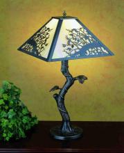 Meyda White 28446 - 23"H Apple Blossom Table Lamp